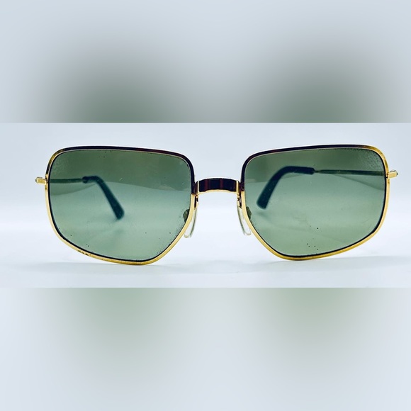 Vintage Cool-Ray 176 Gold Oval Sunglasses Frames Only - Picture 3 of 8